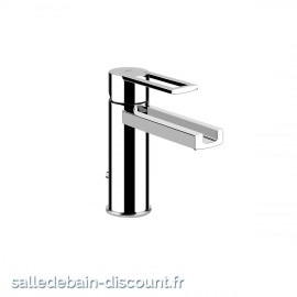 GESSI RIFLESSI 34901 finition chromée-Mitigeur lavabo avec vidage, flexibles de raccordement